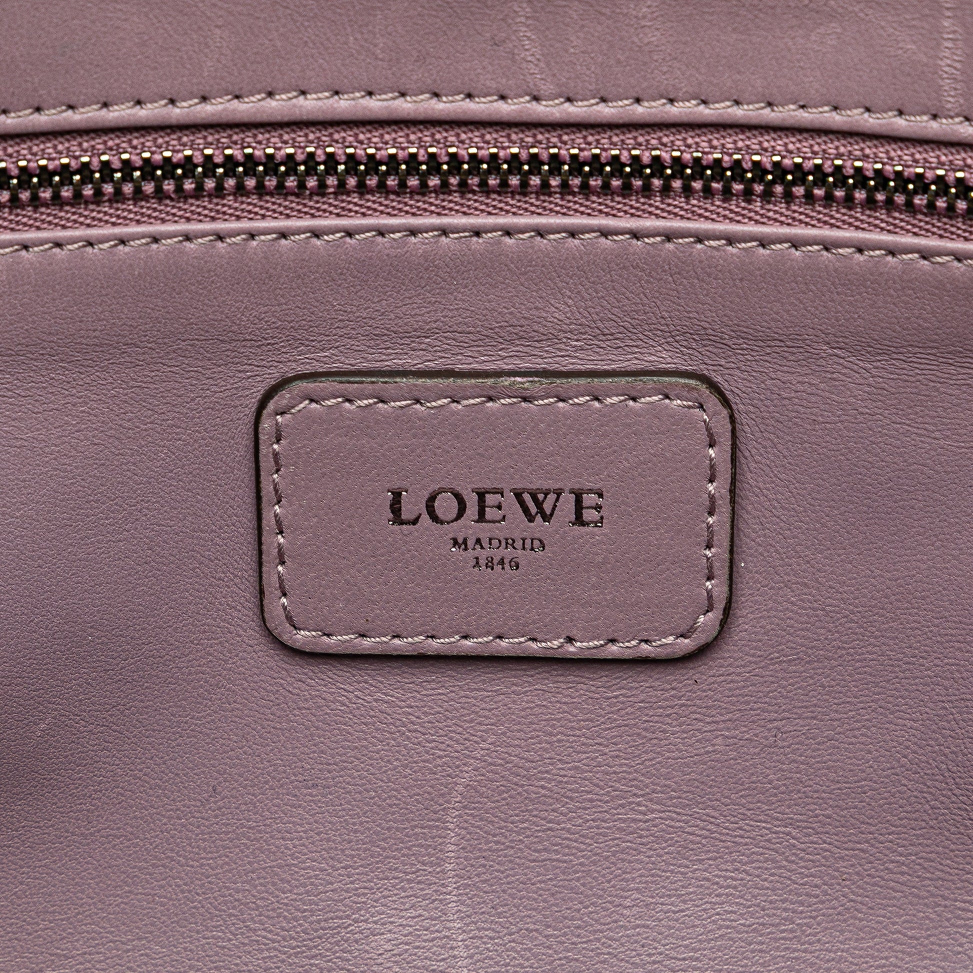LOEWE Tricolor Goatskin Amazona 28