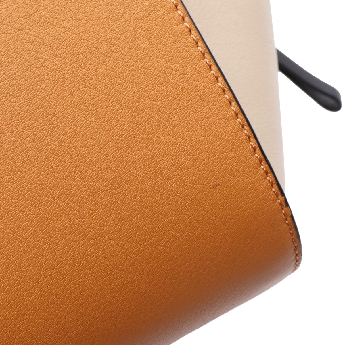 LOEWE Small Tricolor Leather Hammock Satchel — Yellow