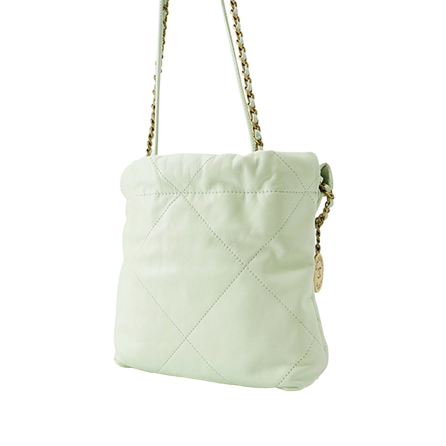 Chanel Mini Shiny Calfskin 22 Handbag