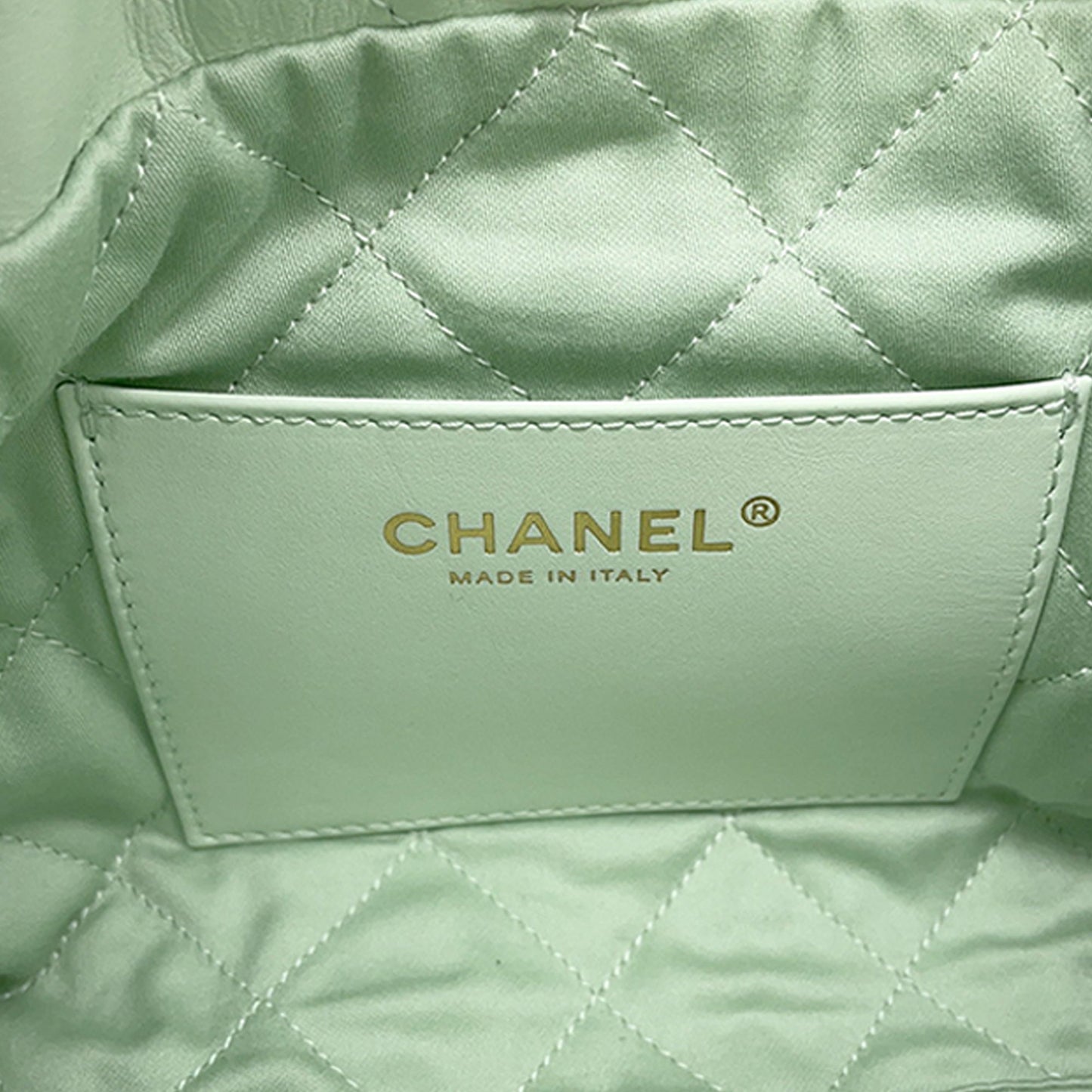 Chanel Mini Shiny Calfskin 22 Handbag