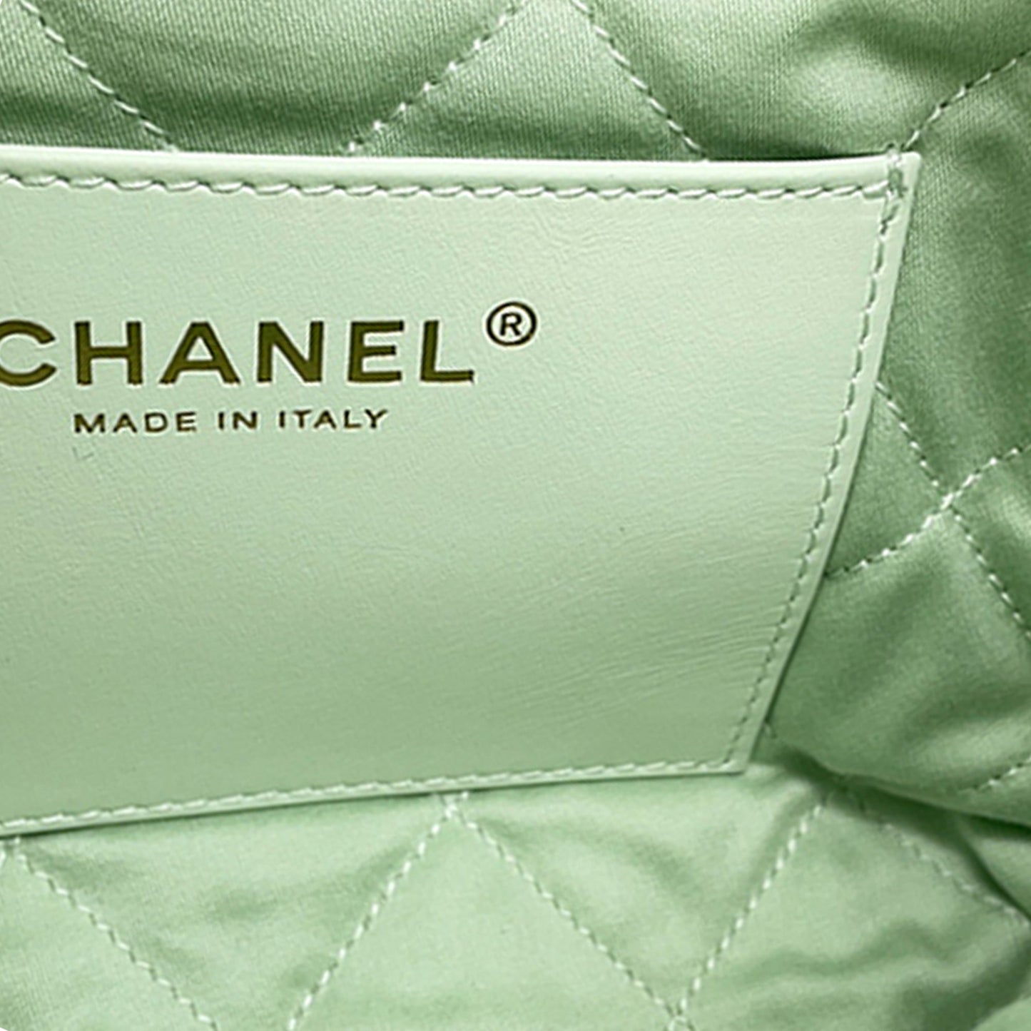 Chanel Mini Shiny Calfskin 22 Handbag