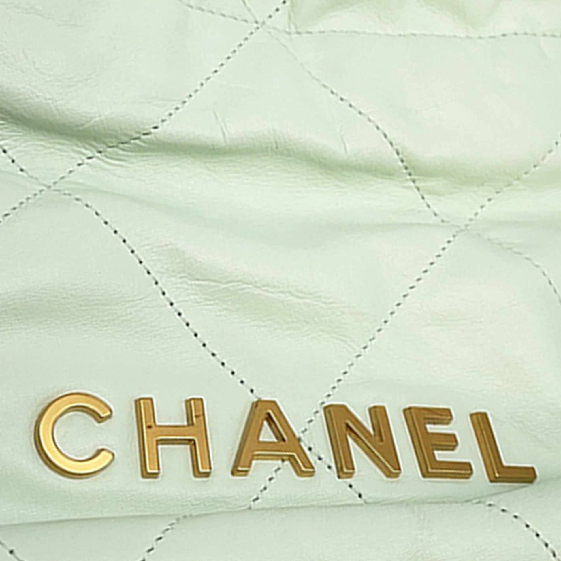 Chanel Mini Shiny Calfskin 22 Handbag