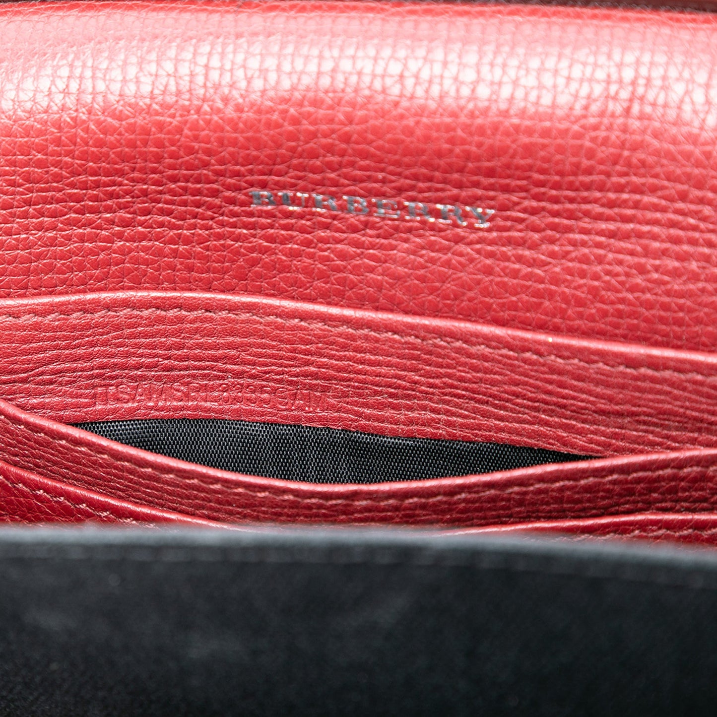 Burberry Small Leather and House Check Canvas Derby Macken Crossbody