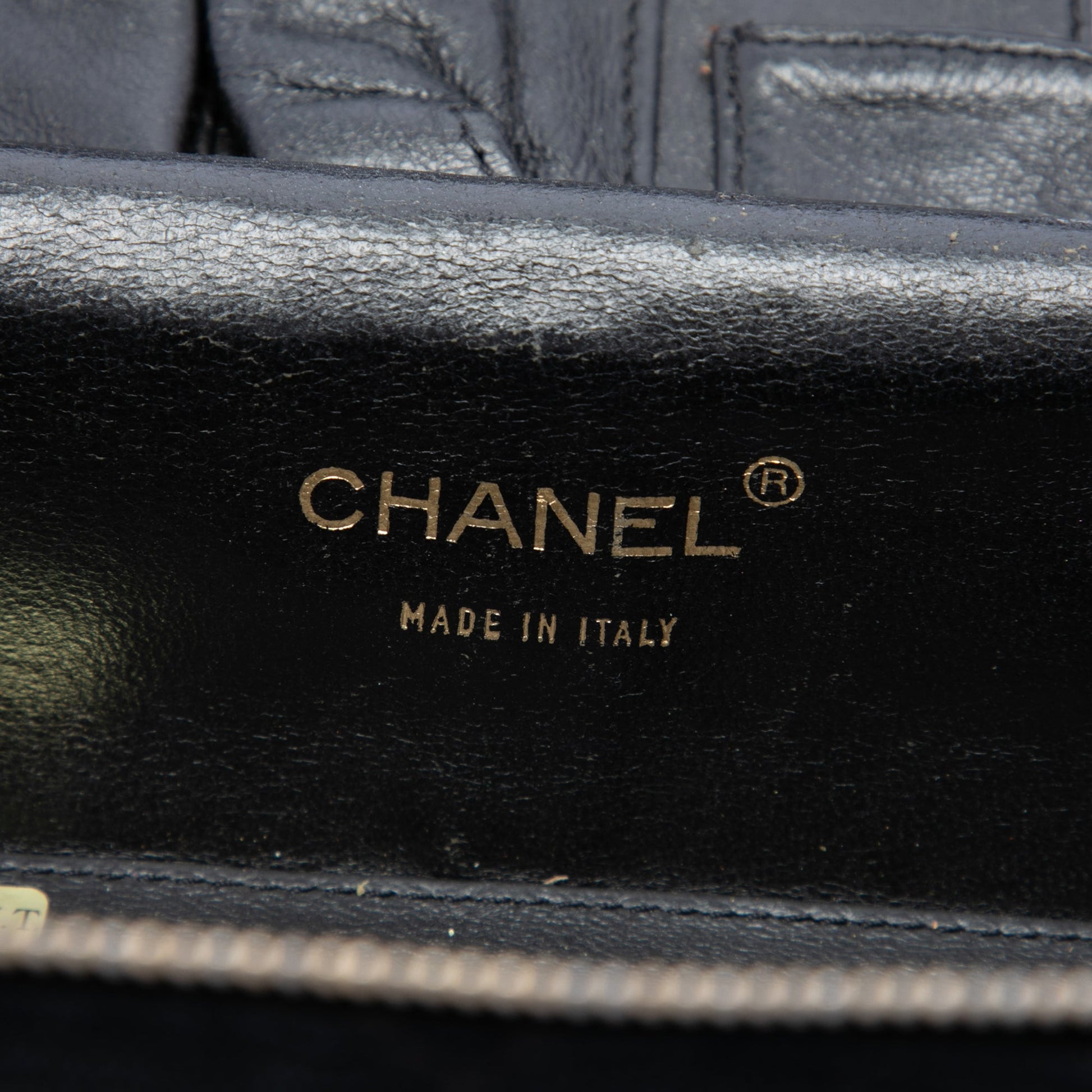 Chanel CC Quilted Jersey Wild Stitch Vanity Bag