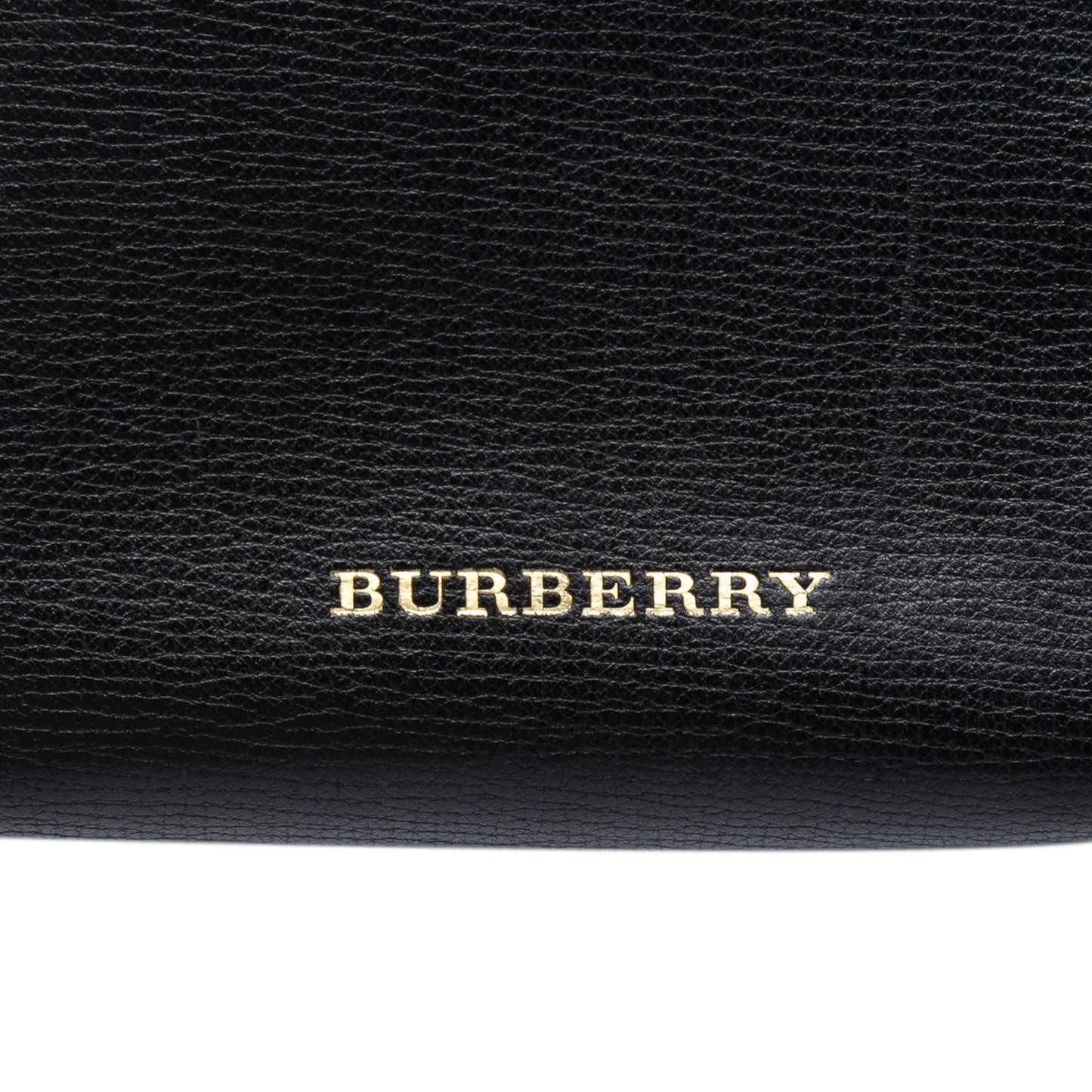 Burberry Small House Check and Leather Banner Satchel