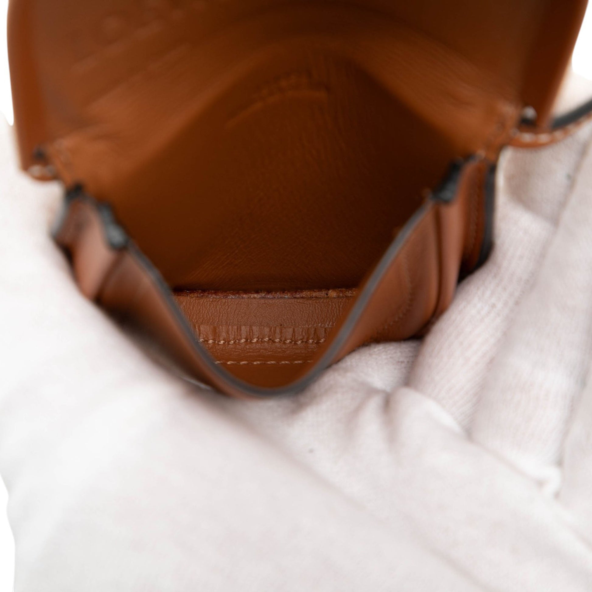 LOEWE Mini Soft Calfskin Heel Pouch