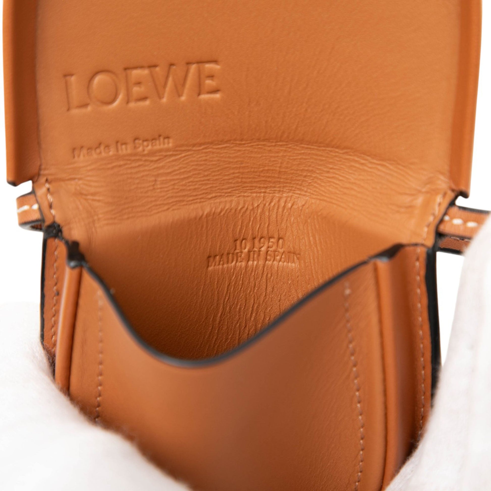 LOEWE Mini Soft Calfskin Heel Pouch