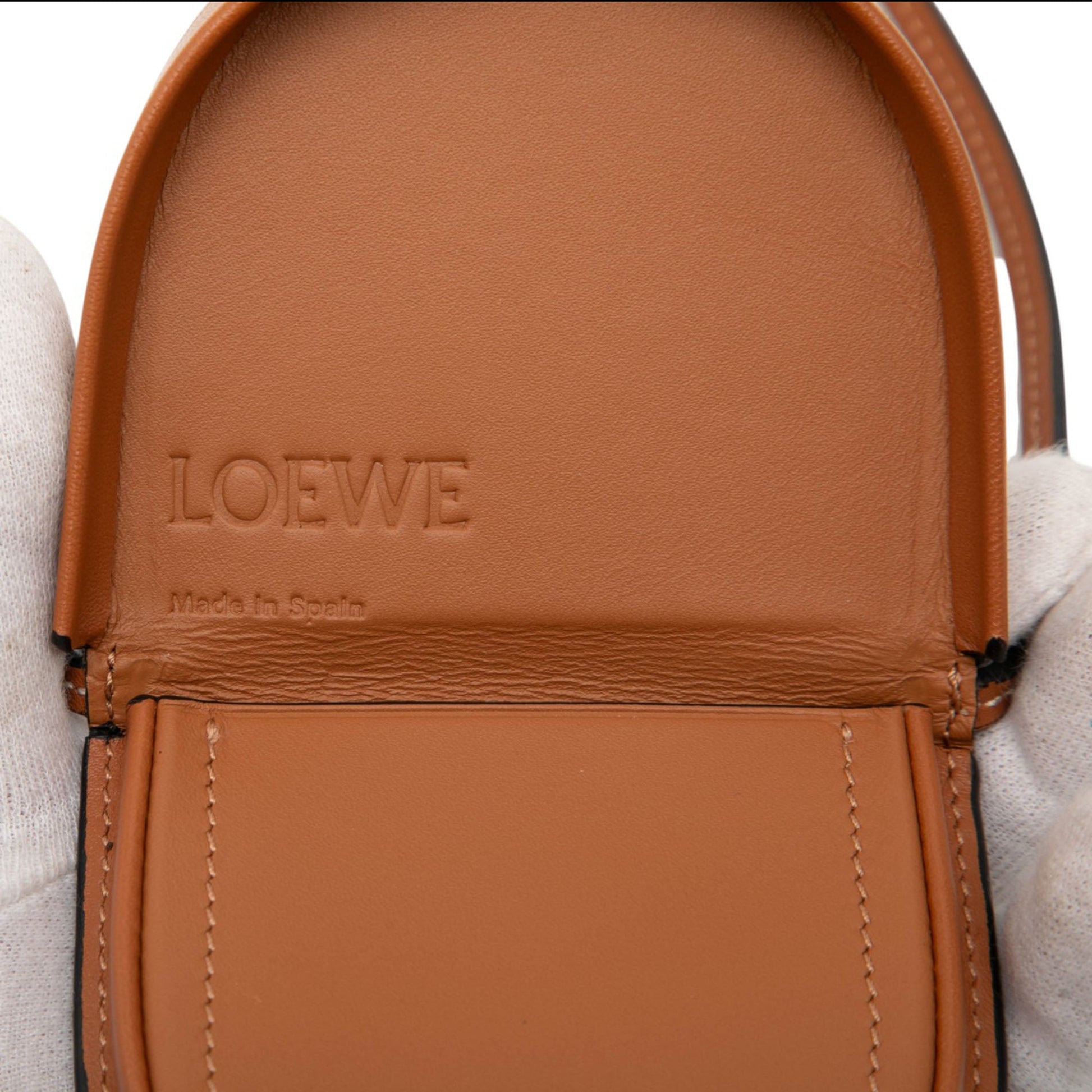 LOEWE Mini Soft Calfskin Heel Pouch