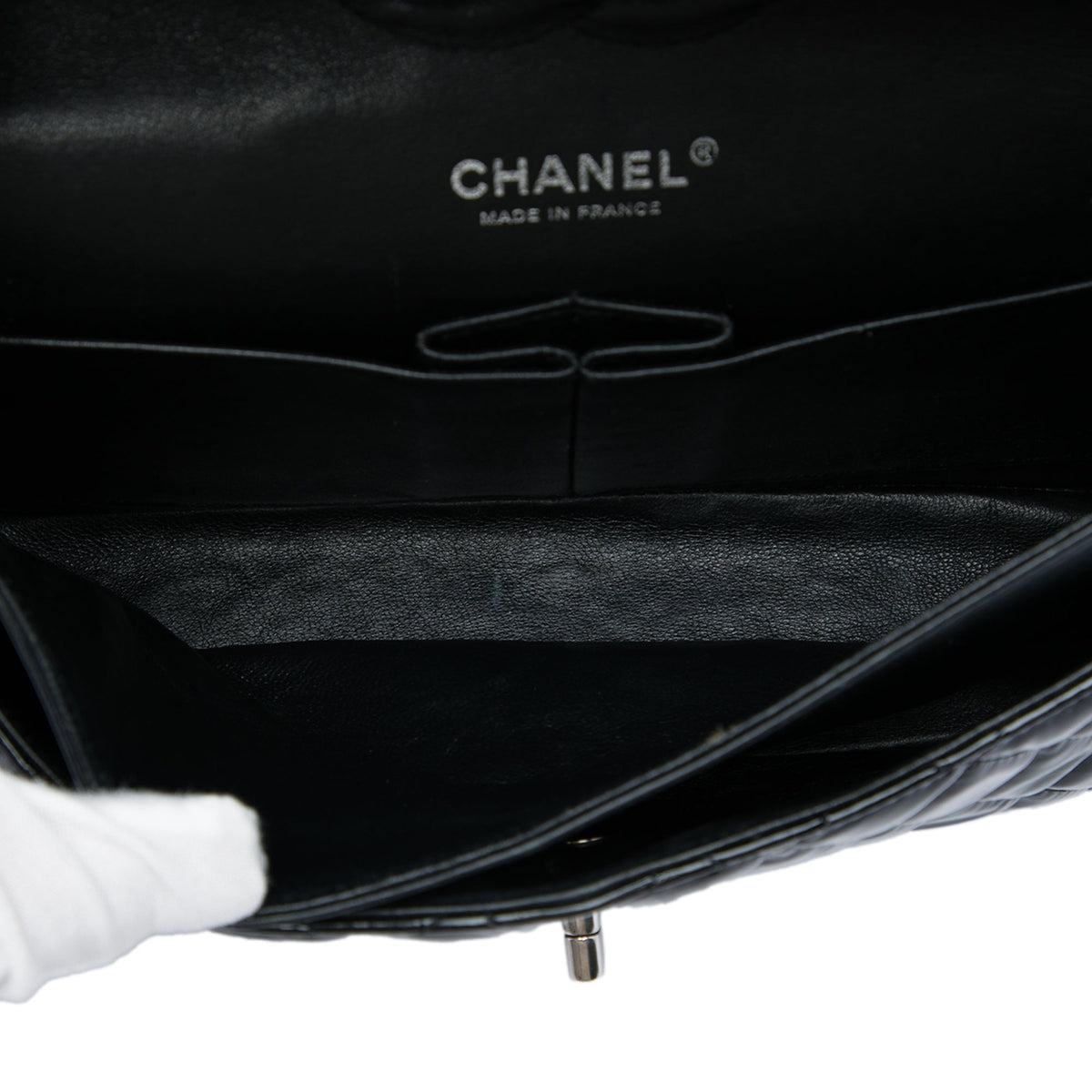 Chanel Medium Classic Patent Double Flap