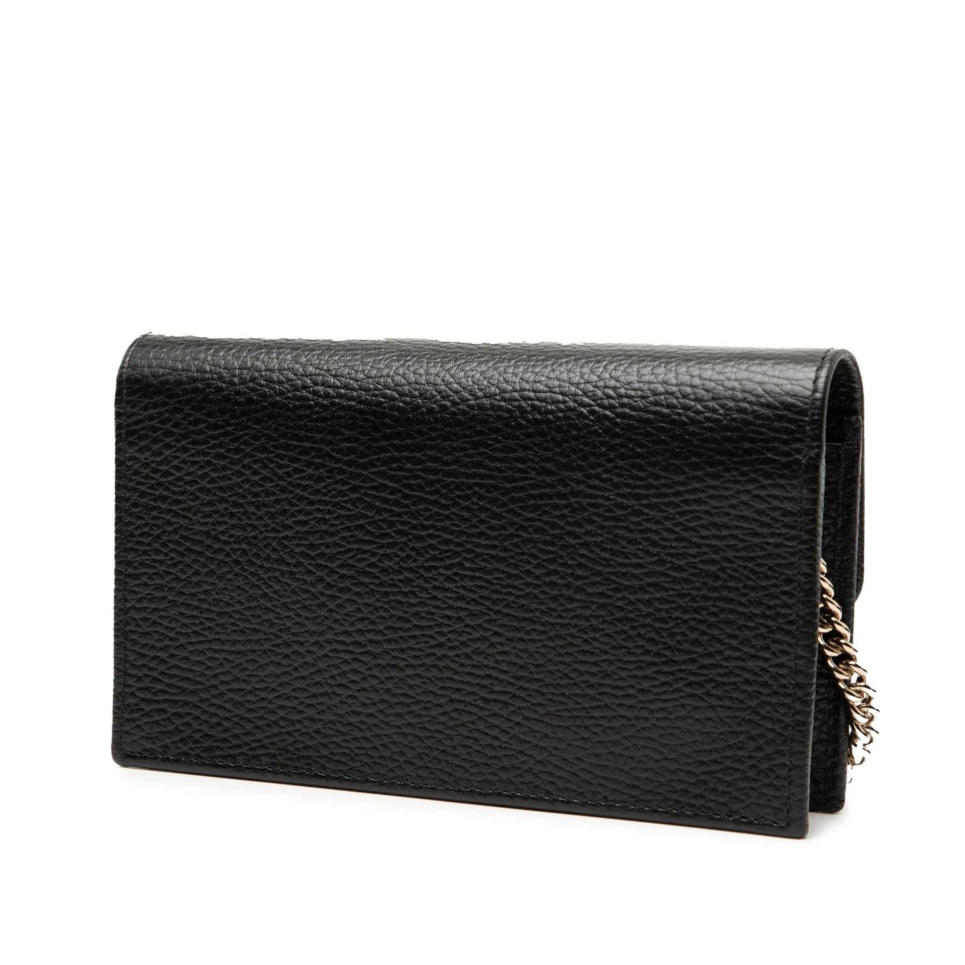 Gucci Interlocking G Dollar Calfskin Wallet on Chain