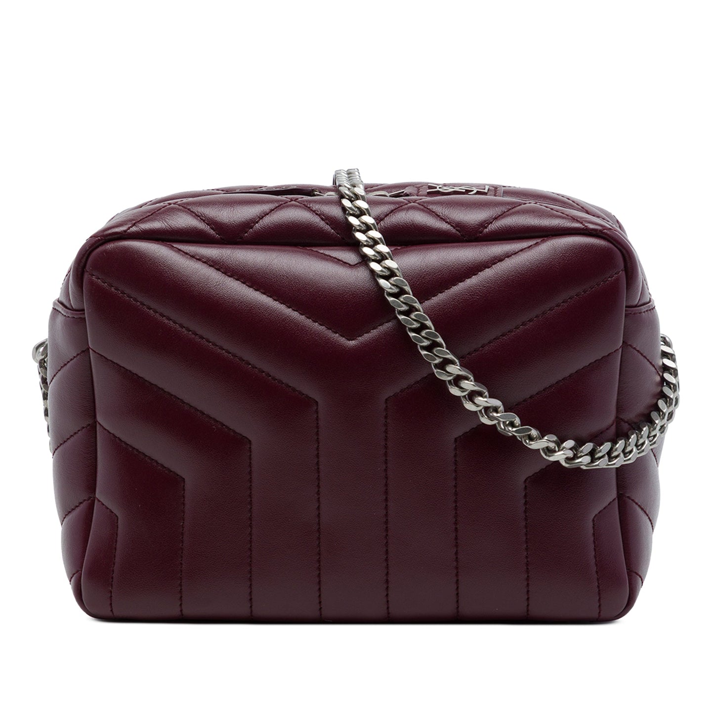 Saint Laurent Small Matelasse Calfskin LouLou Bowling Bag