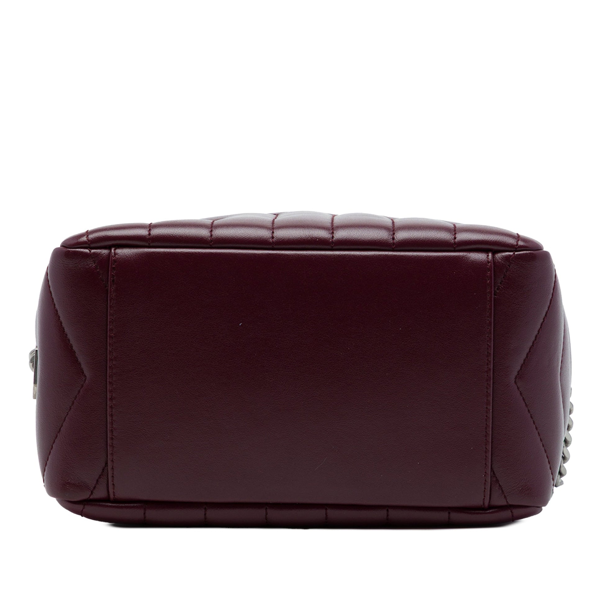 Saint Laurent Small Matelasse Calfskin LouLou Bowling Bag