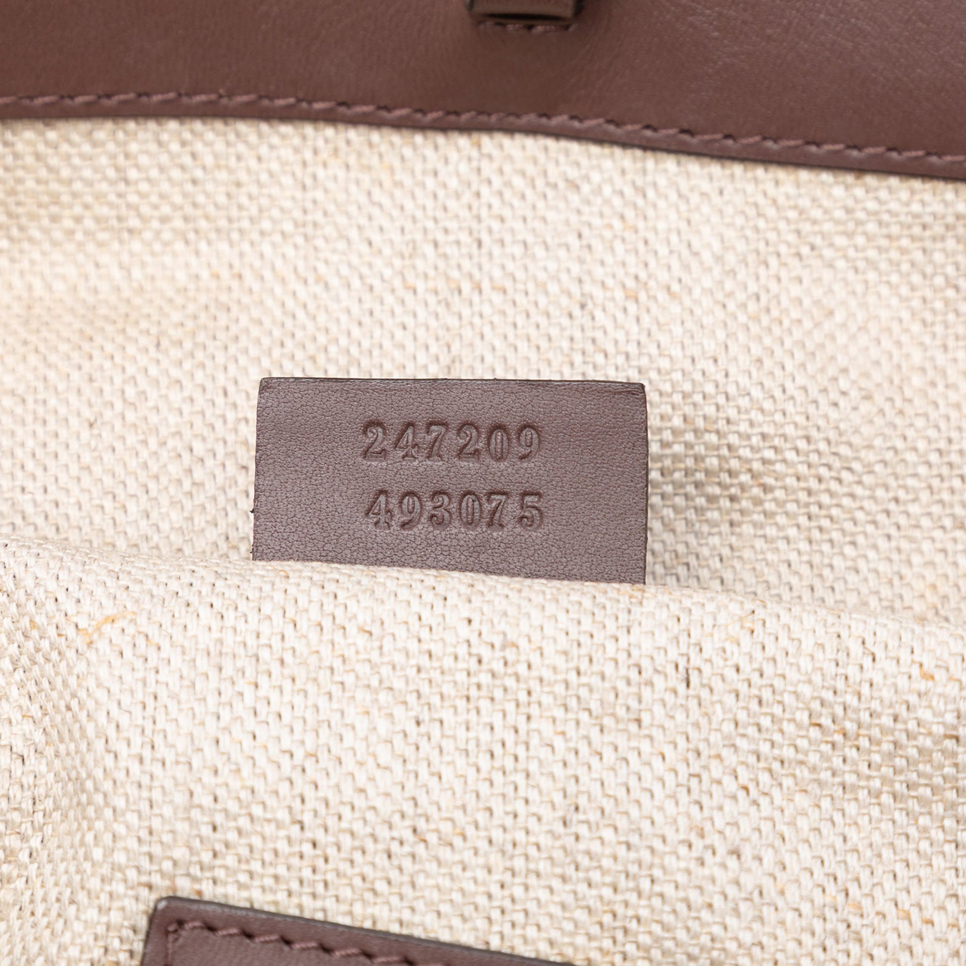 Gucci Medium Canvas Craft Tote