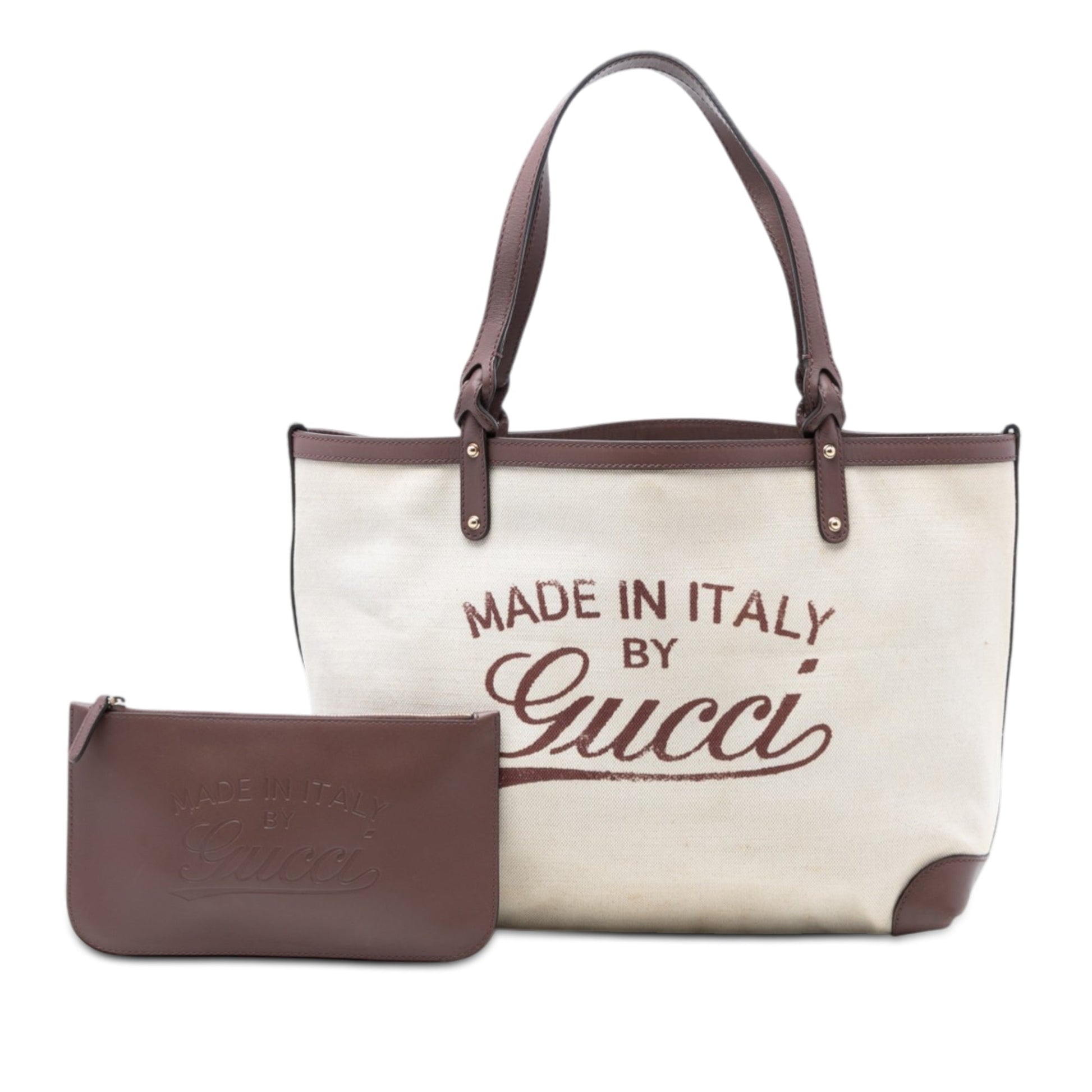 Gucci Medium Canvas Craft Tote