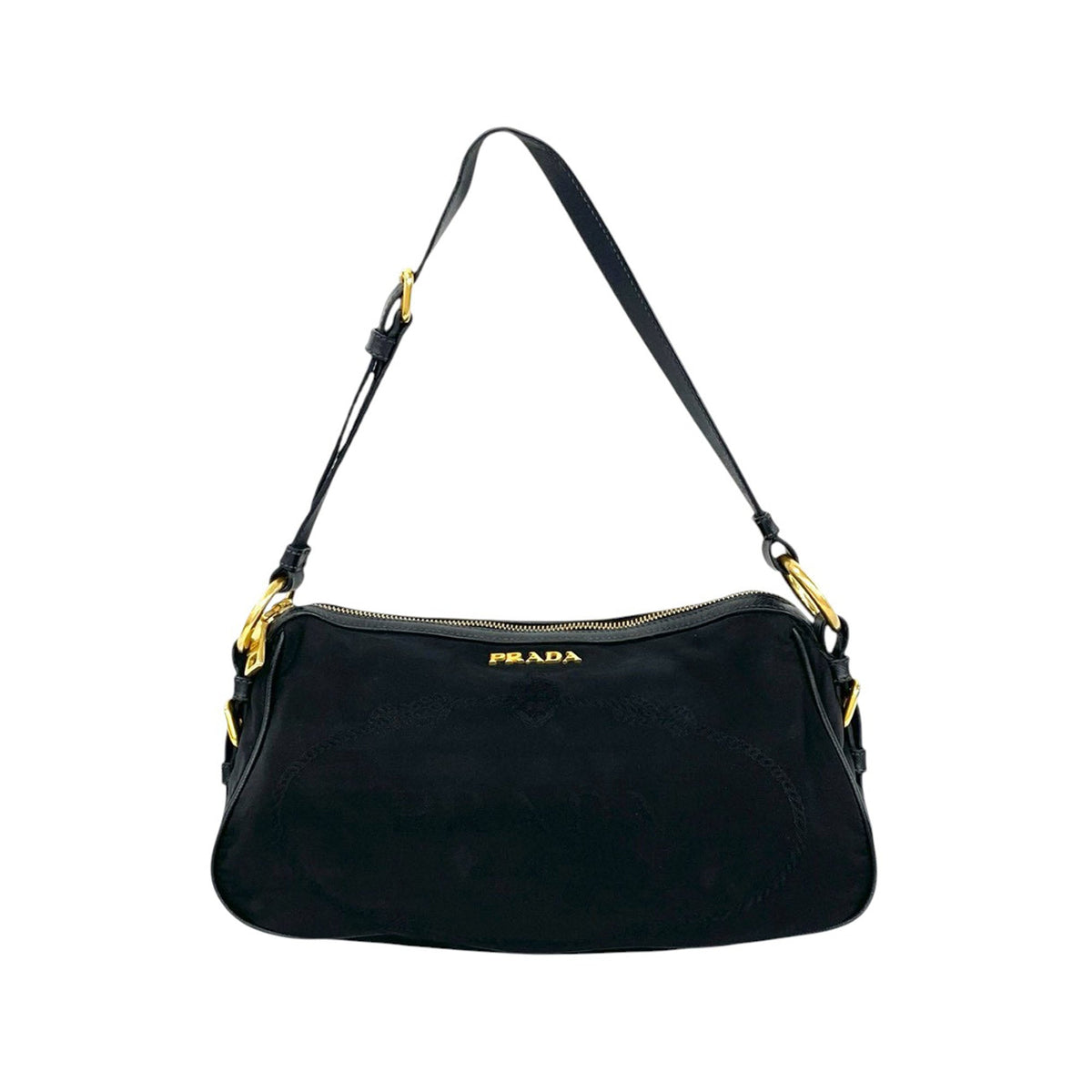 Prada Canapa Logo Shoulder Bag