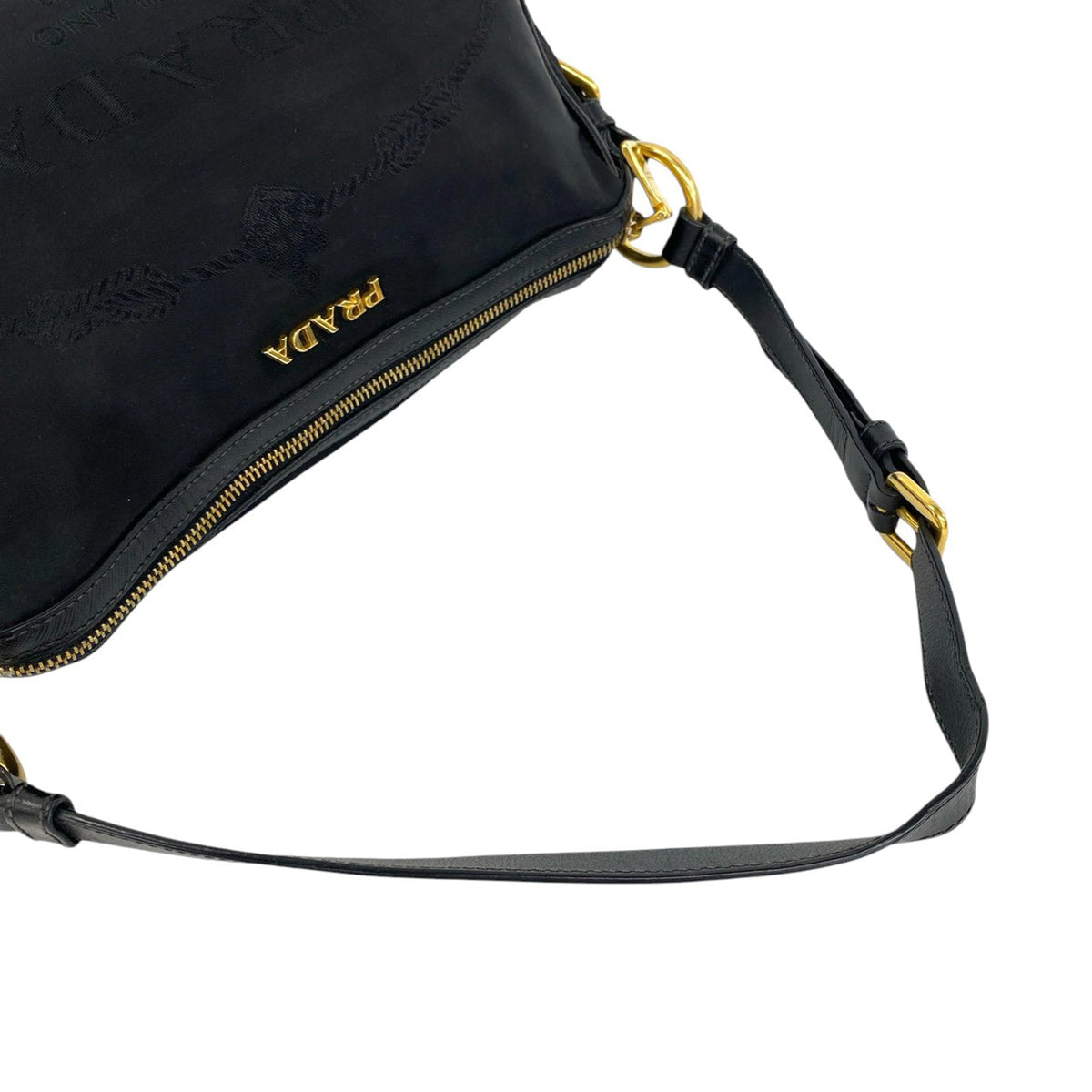 Prada Canapa Logo Shoulder Bag