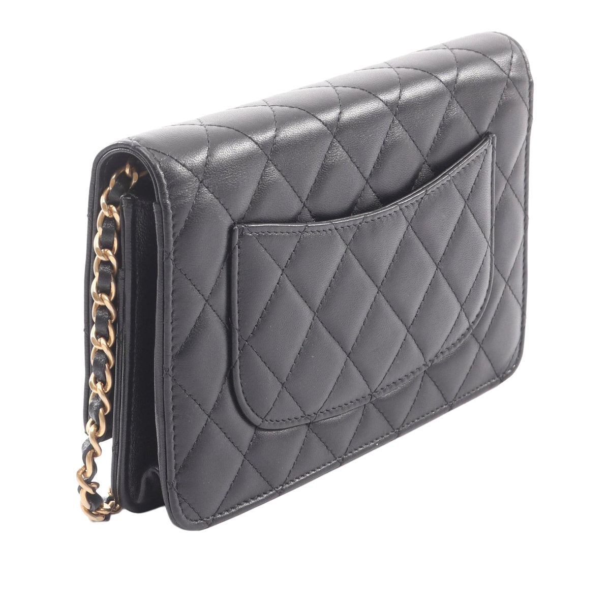 Chanel Classic Lambskin Egyptian Amulet Wallet on Chain