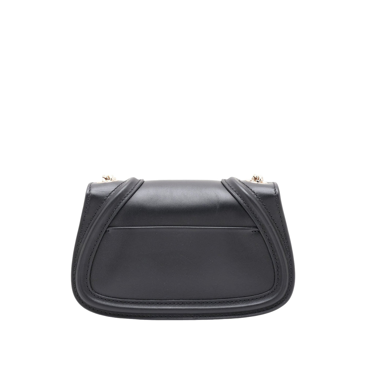 Gucci Small Calfskin Blondie Chain Shoulder Bag — Black