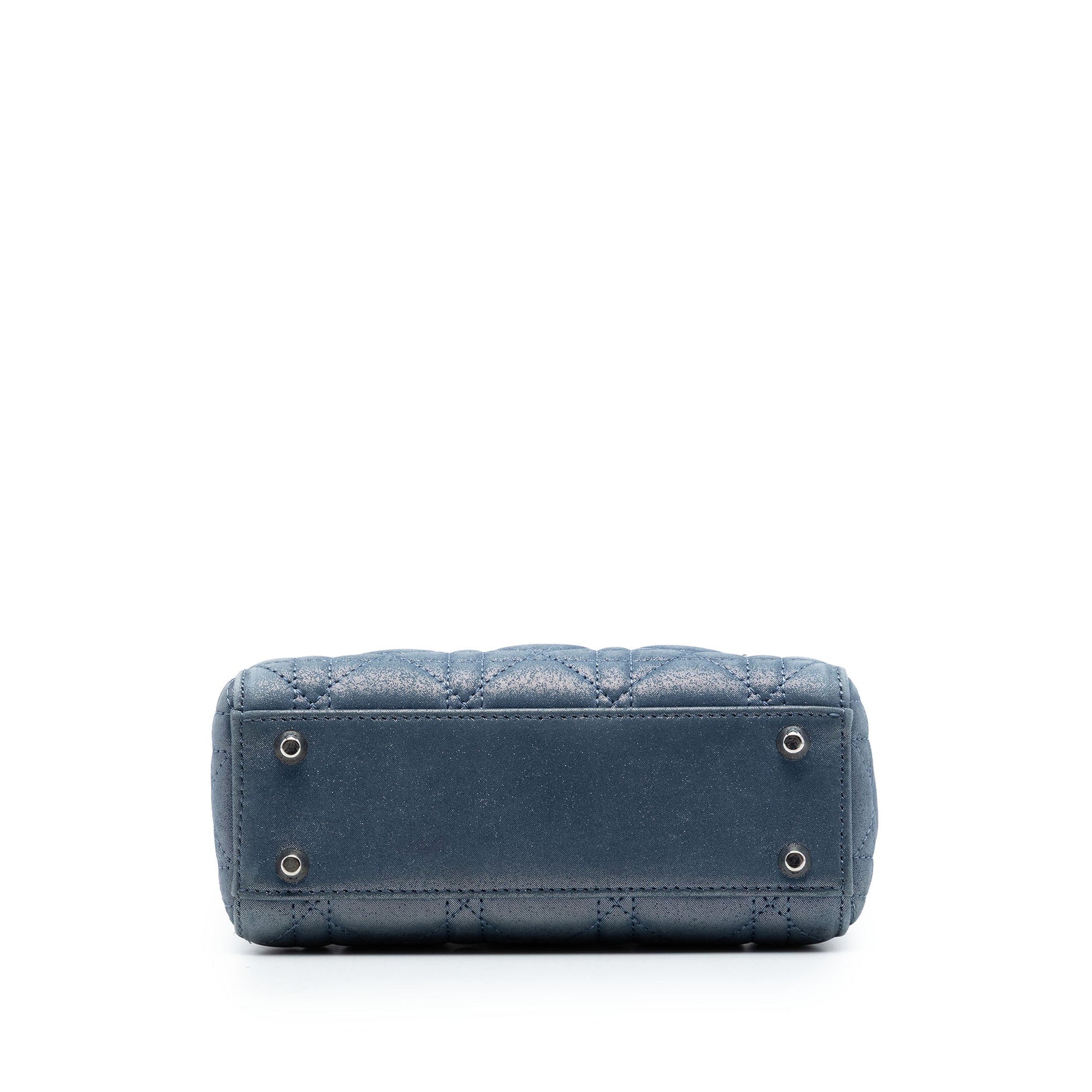 Dior Mini Iridescent Lambskin Cannage Lady Dior