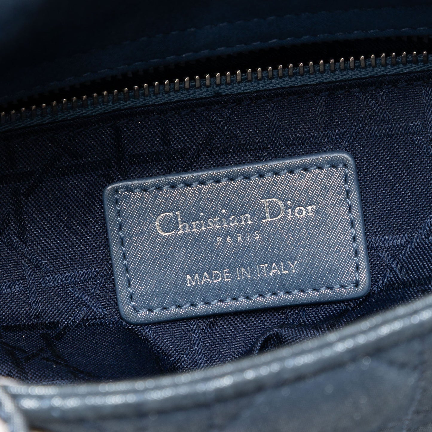 Dior Mini Iridescent Lambskin Cannage Lady Dior