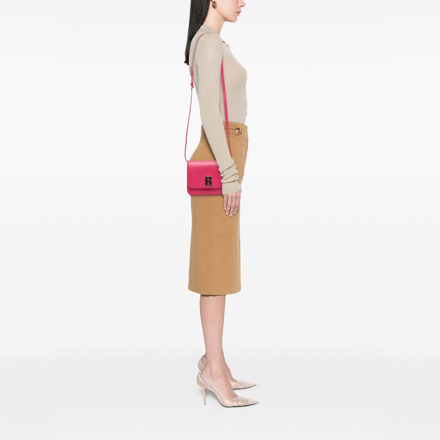 Balenciaga Small Calfskin B Crossbody