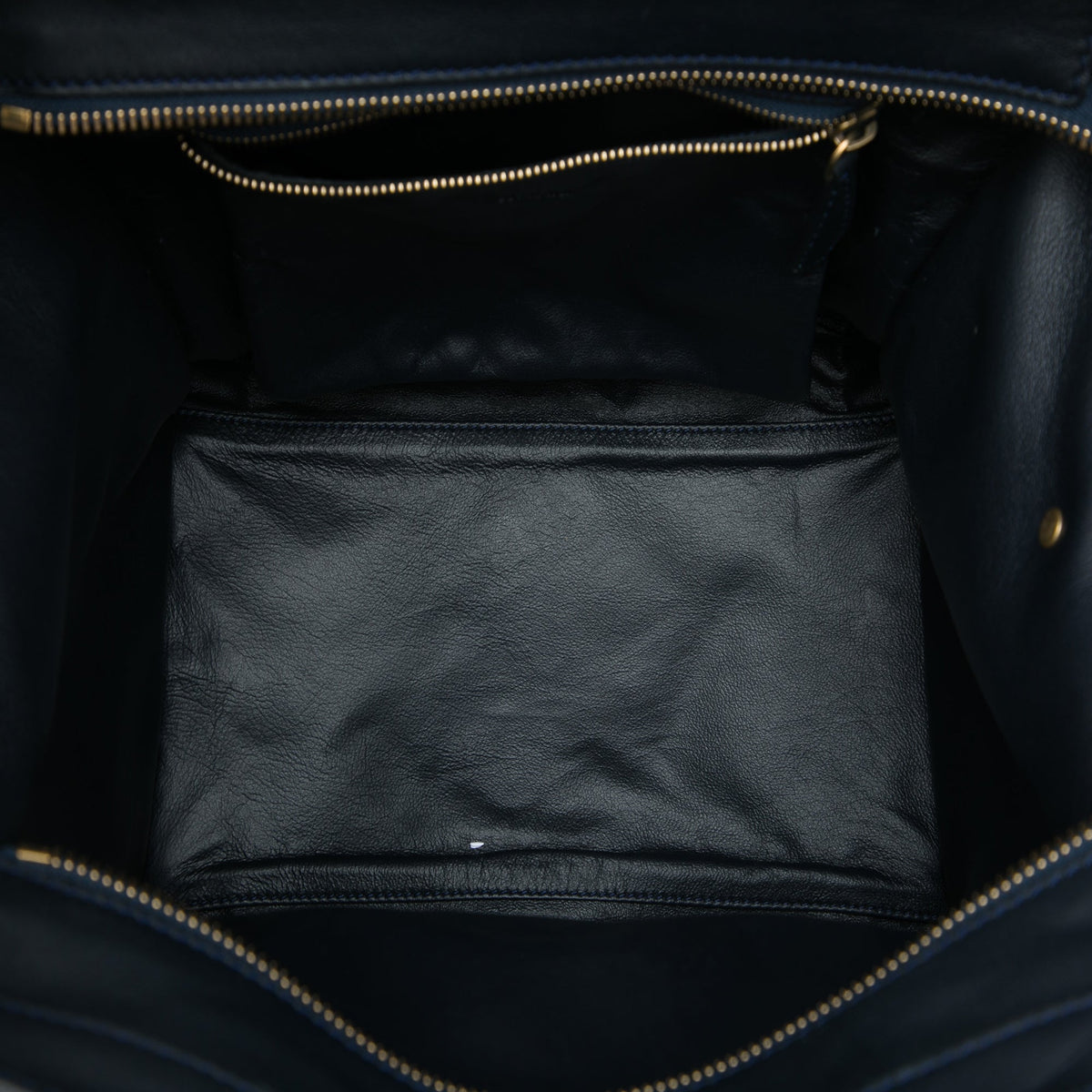 Celine Mini Multicolor Canvas and Leather Luggage Tote