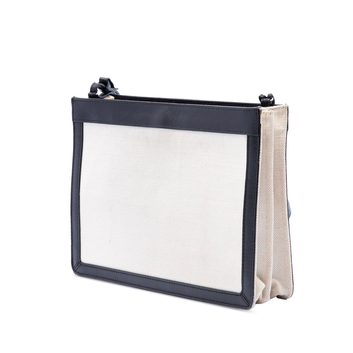 Balenciaga Canvas Navy Pochette M Crossbody