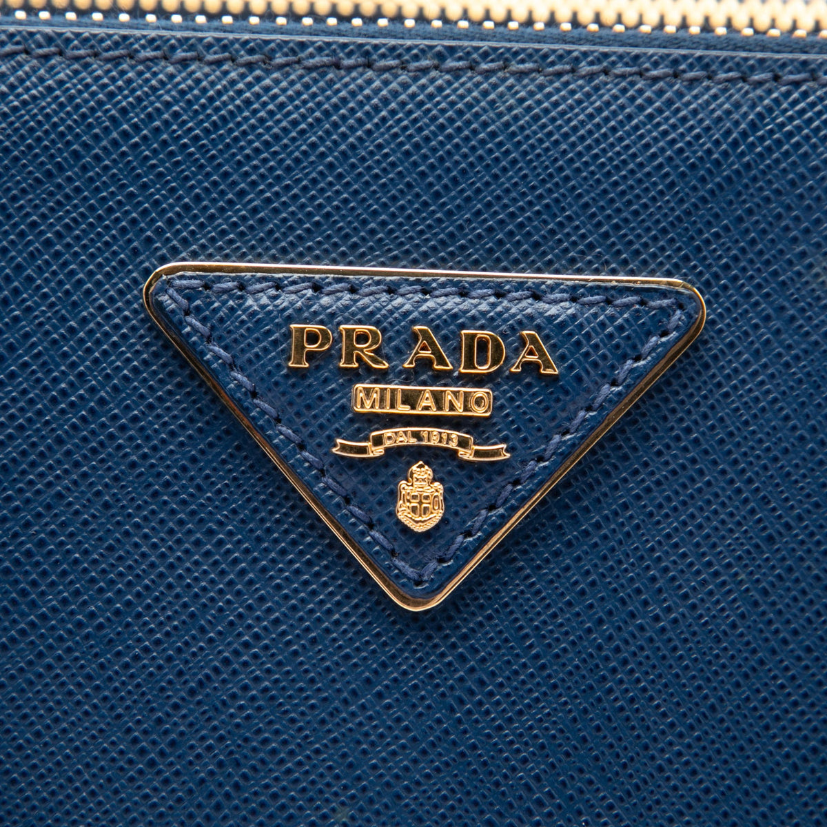 Prada Medium Saffiano Lux Galleria Double Zip Satchel