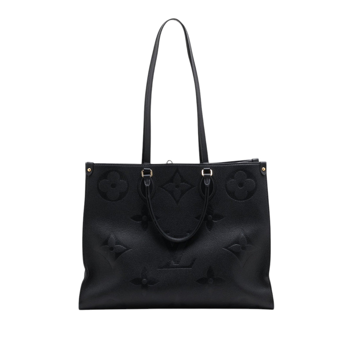 Louis Vuitton Monogram Empreinte Onthego GM — Black