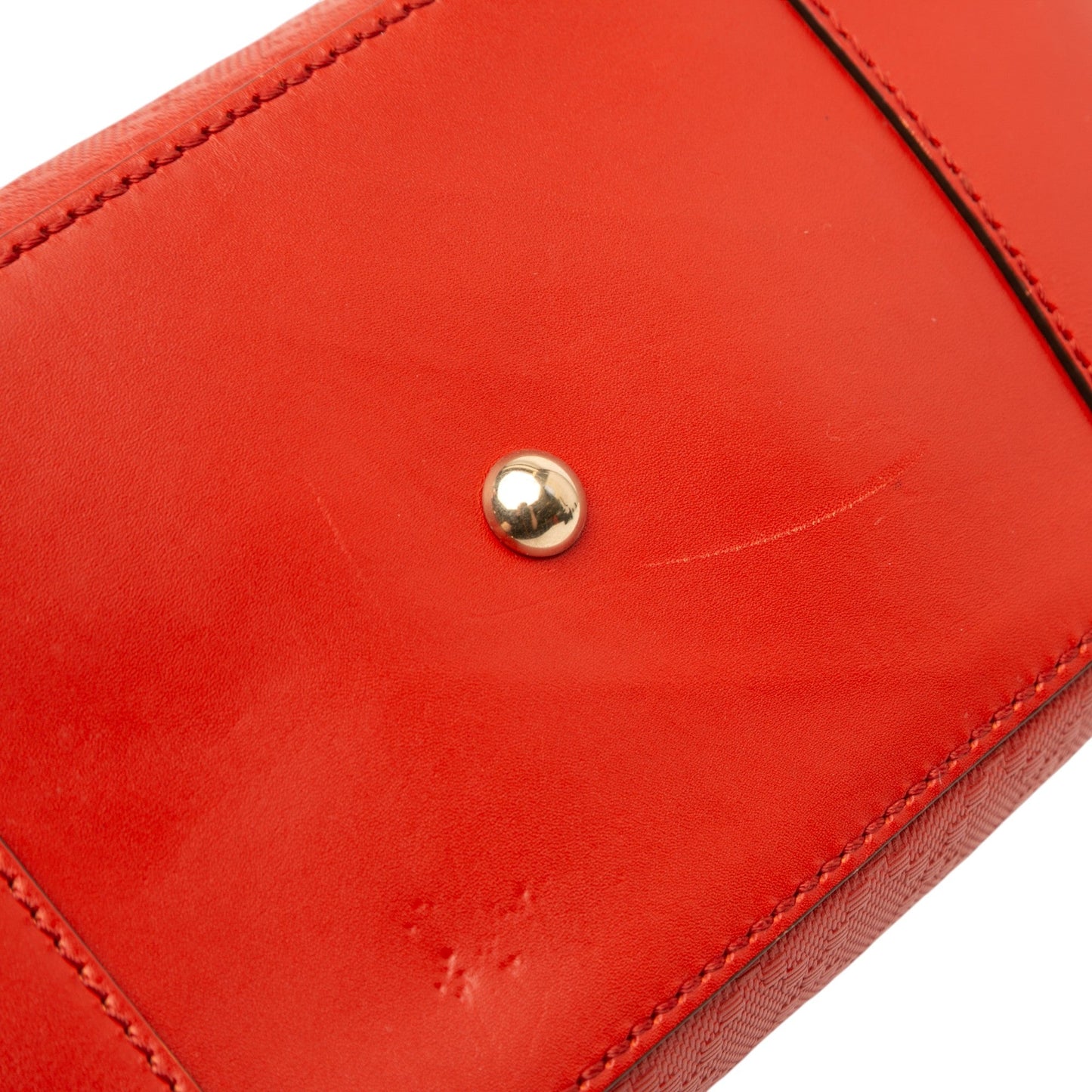 Gucci Diamante Bright Leather Satchel