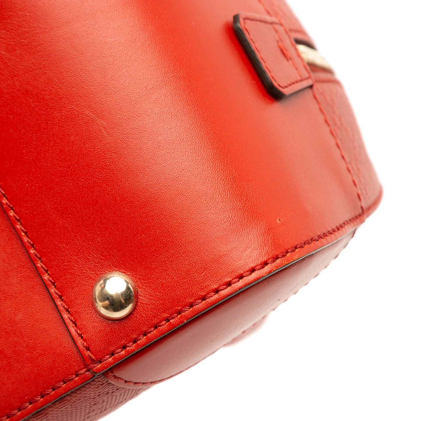Gucci Diamante Bright Leather Satchel