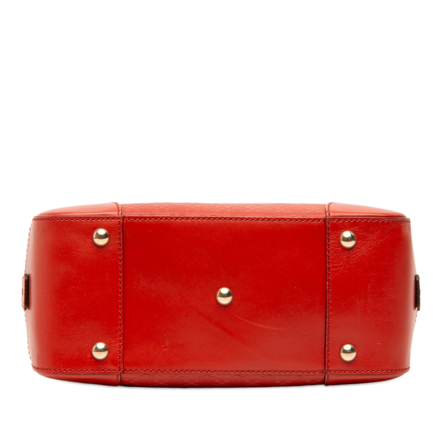 Gucci Diamante Bright Leather Satchel