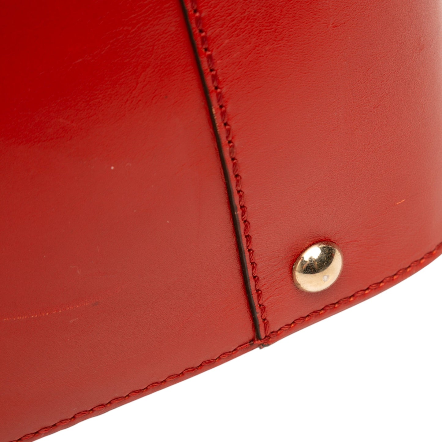 Gucci Diamante Bright Leather Satchel