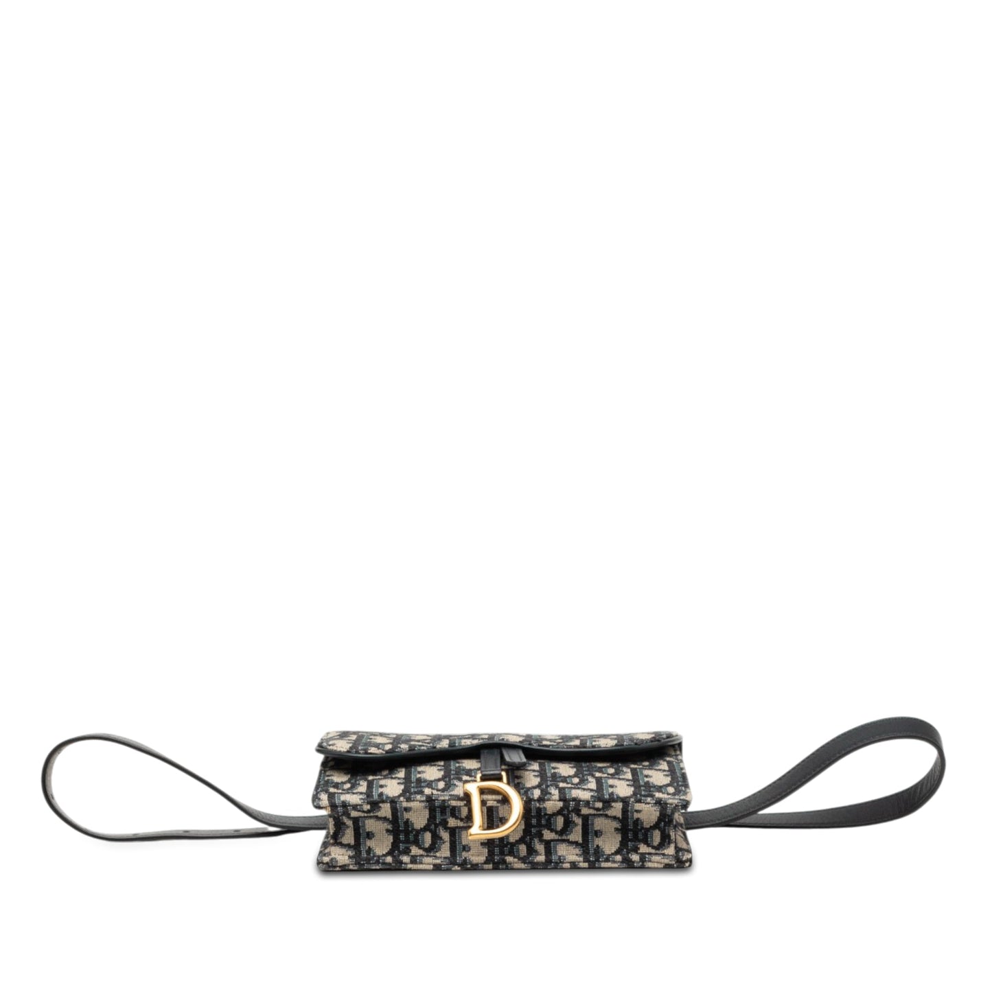 Dior Oblique Canvas Saddle Belt Bag