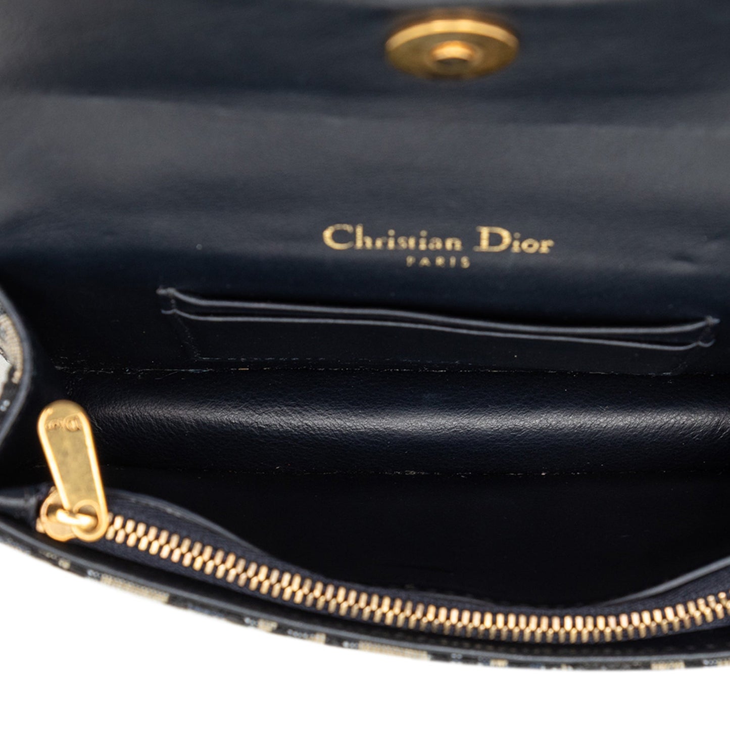 Dior Oblique Canvas Saddle Belt Bag