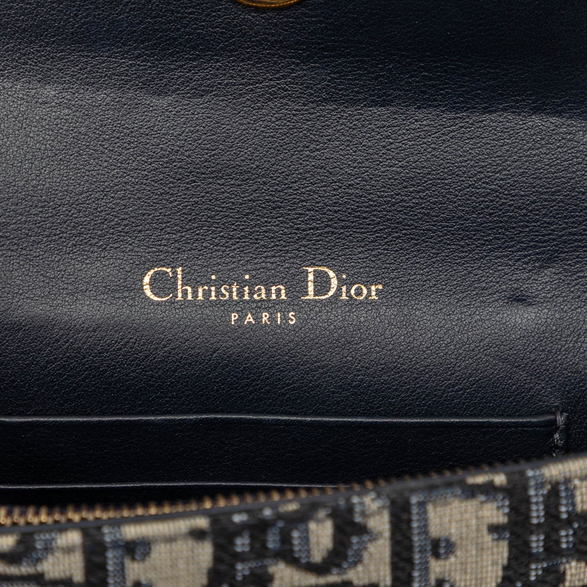 Dior Oblique Canvas Saddle Belt Bag