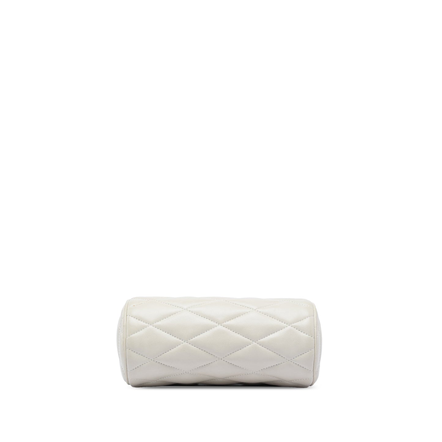 Saint Laurent Mini Quilted Lambskin Sade Tube Bag