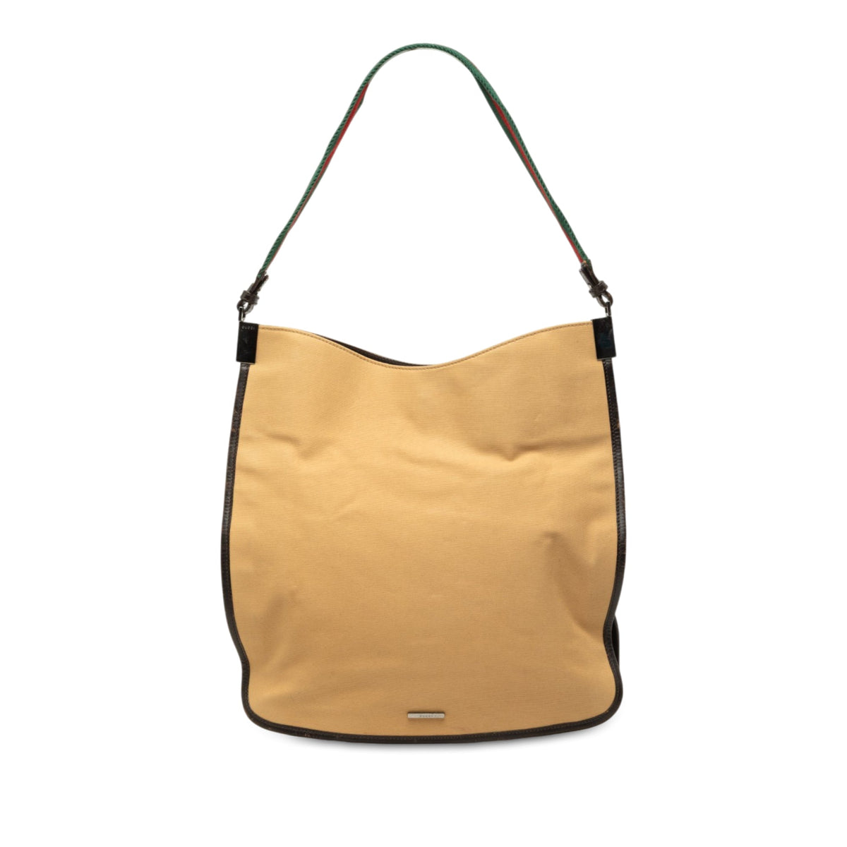 Gucci Canvas Web Shoulder Bag