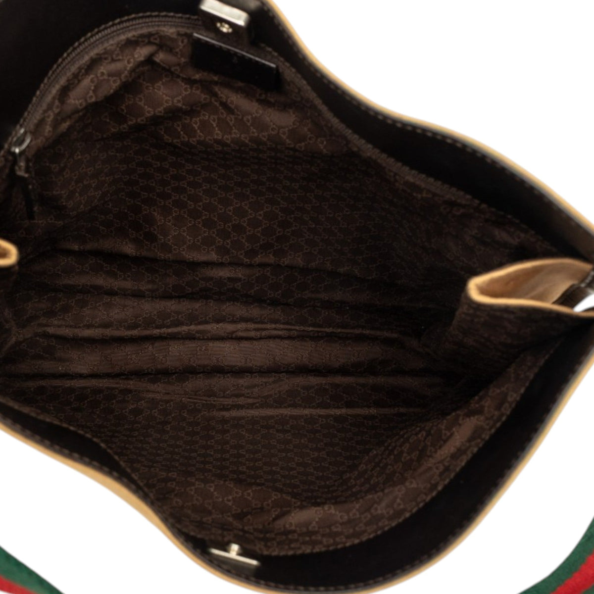 Gucci Canvas Web Shoulder Bag