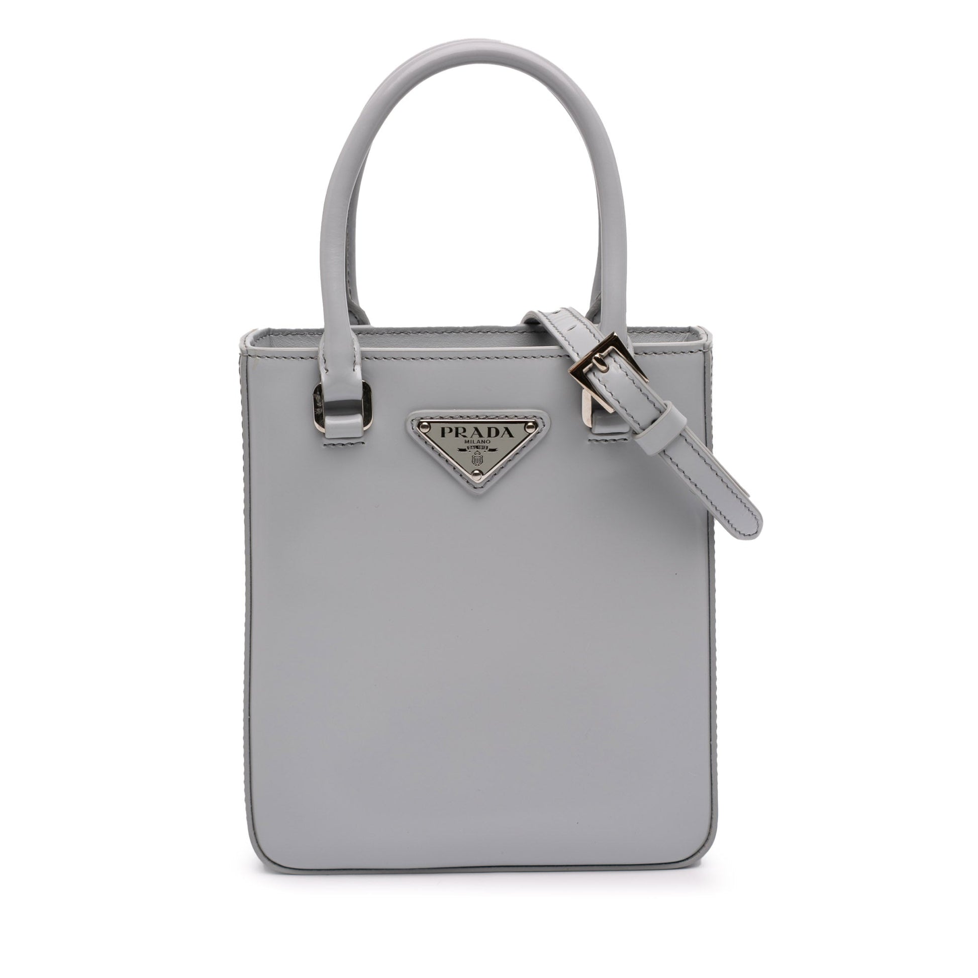 Small Leather Brushed Tote
