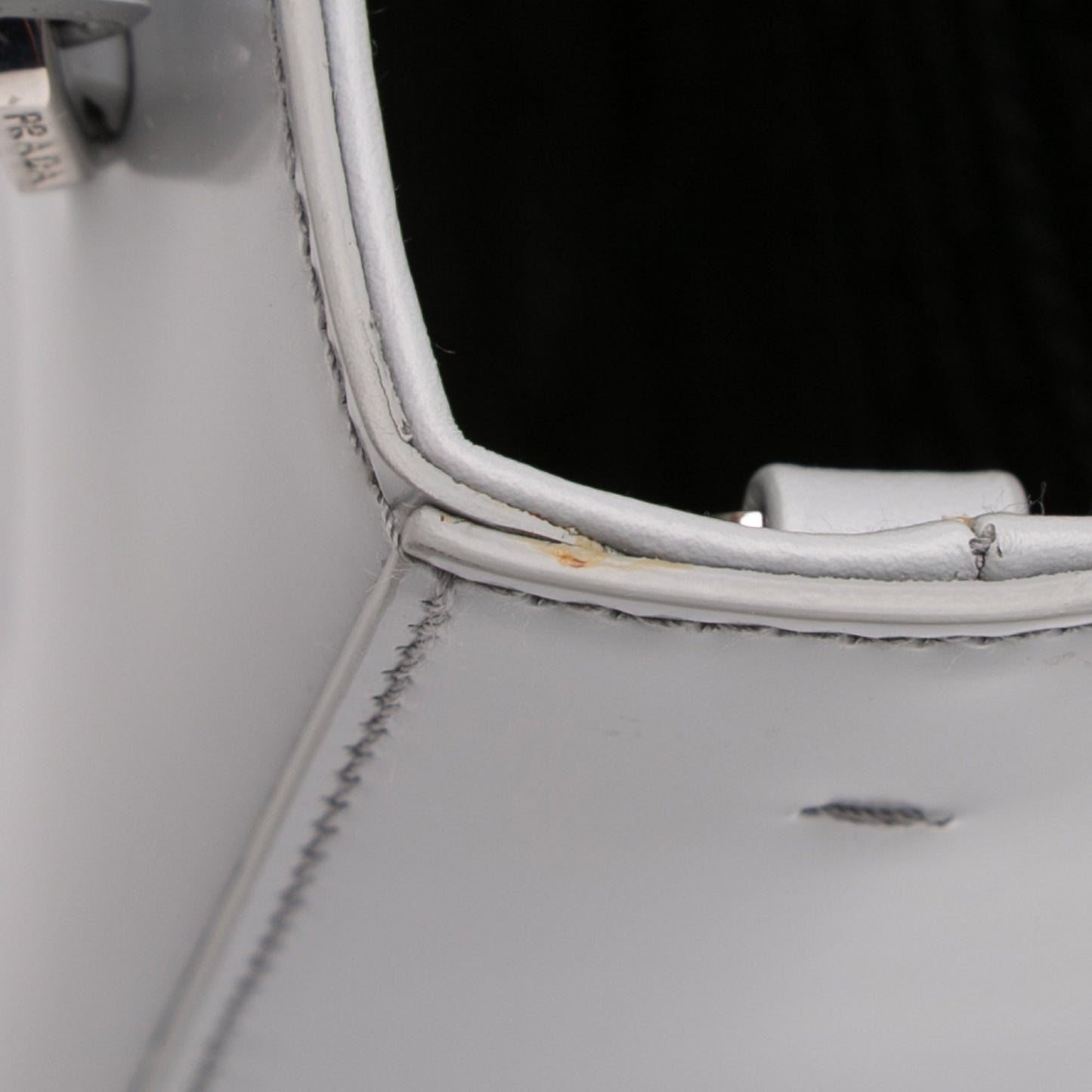 Small Leather Brushed Tote