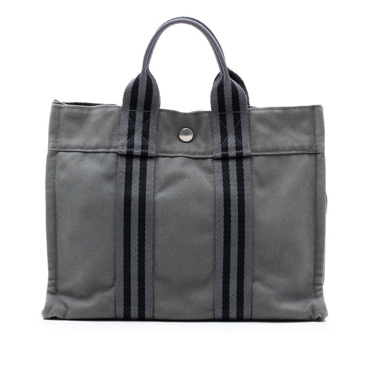 Hermès Canvas Fourre Tout PM