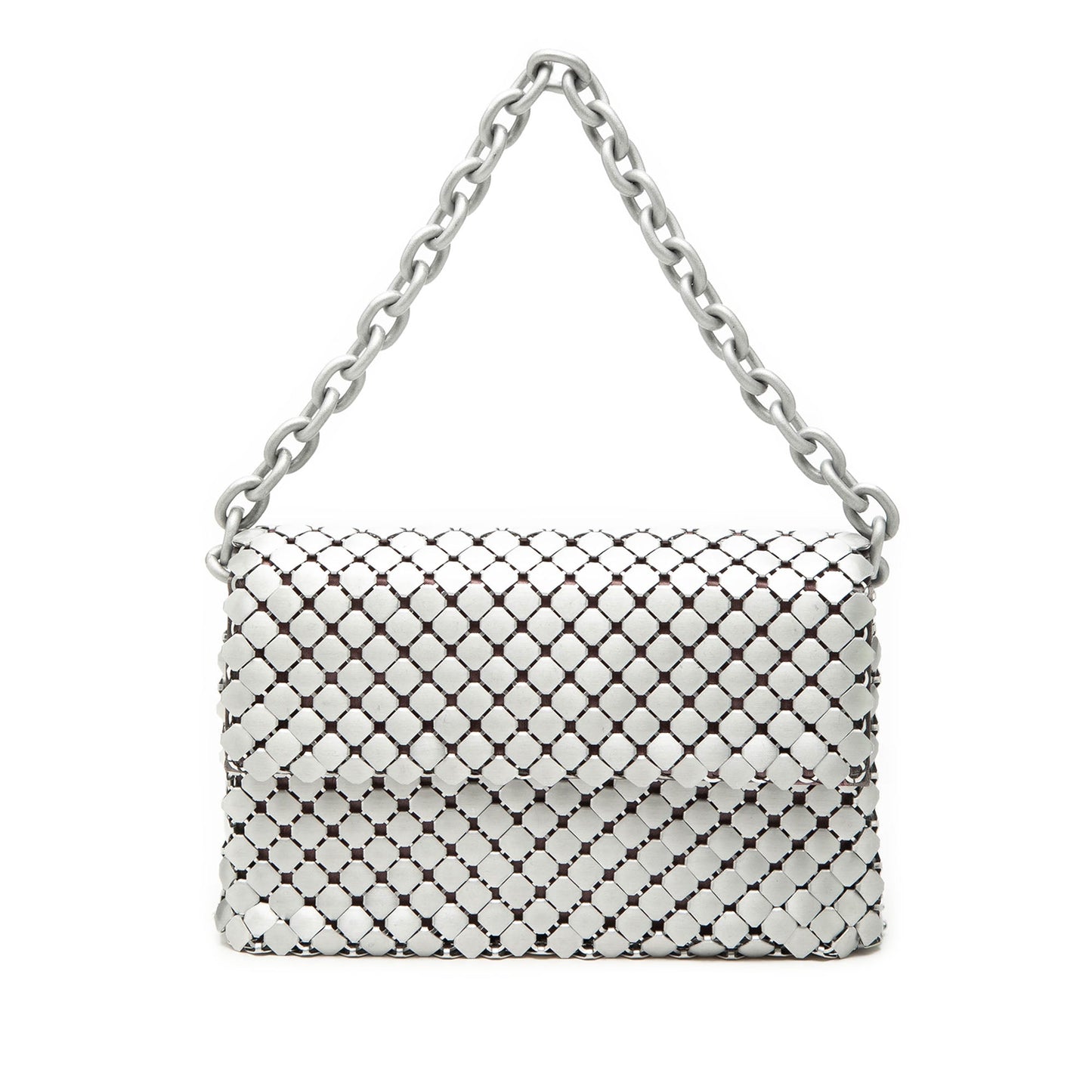 Bottega Veneta Mini Metal Intrecciato Handbag