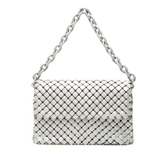 Bottega Veneta Mini Metal Intrecciato Handbag