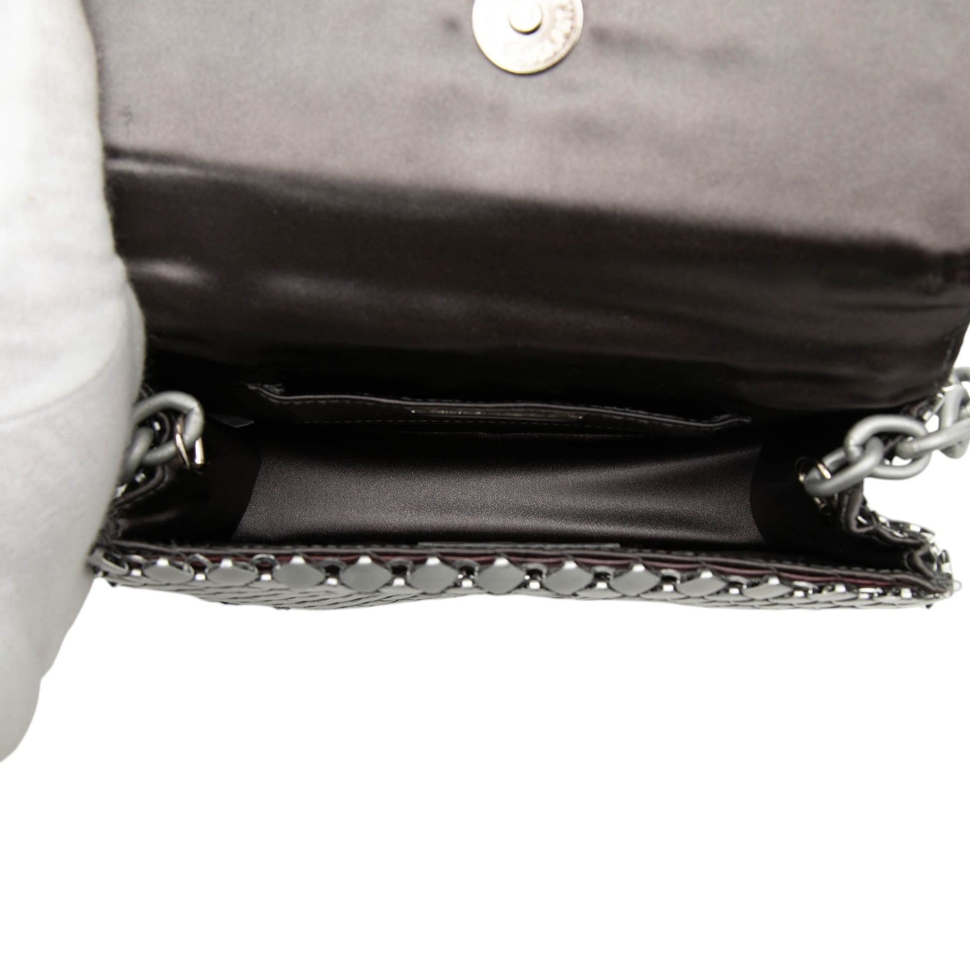 Bottega Veneta Mini Metal Intrecciato Handbag