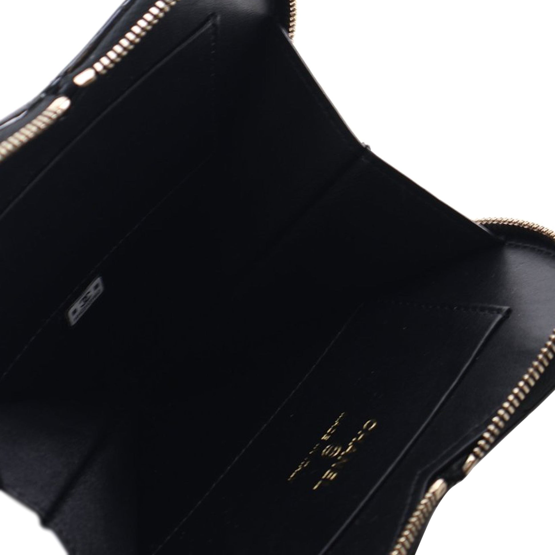 Chanel Quilted Patent Duo Heart Clutch with Chain