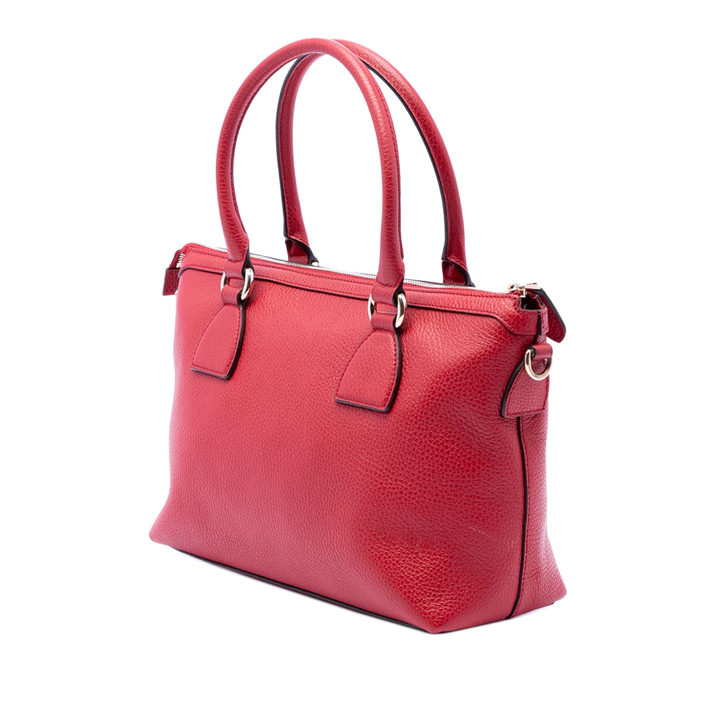 Gucci Dollar Calfskin GG Charm Satchel