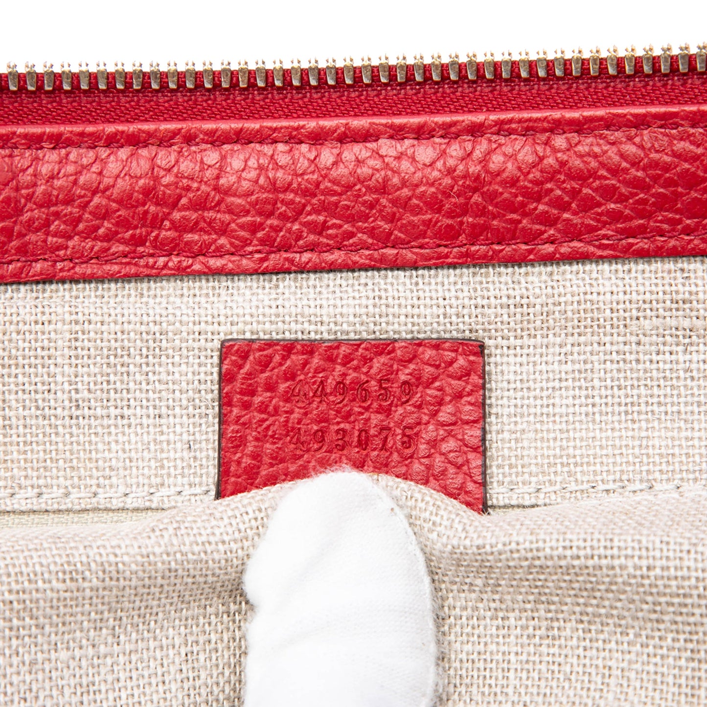 Gucci Dollar Calfskin GG Charm Satchel