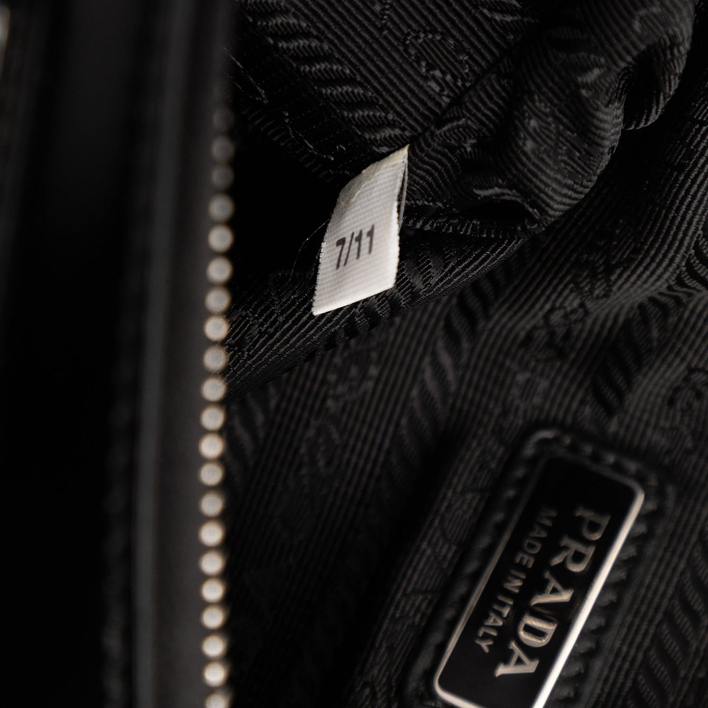 Prada Spazzolato Zip Top Crossbody