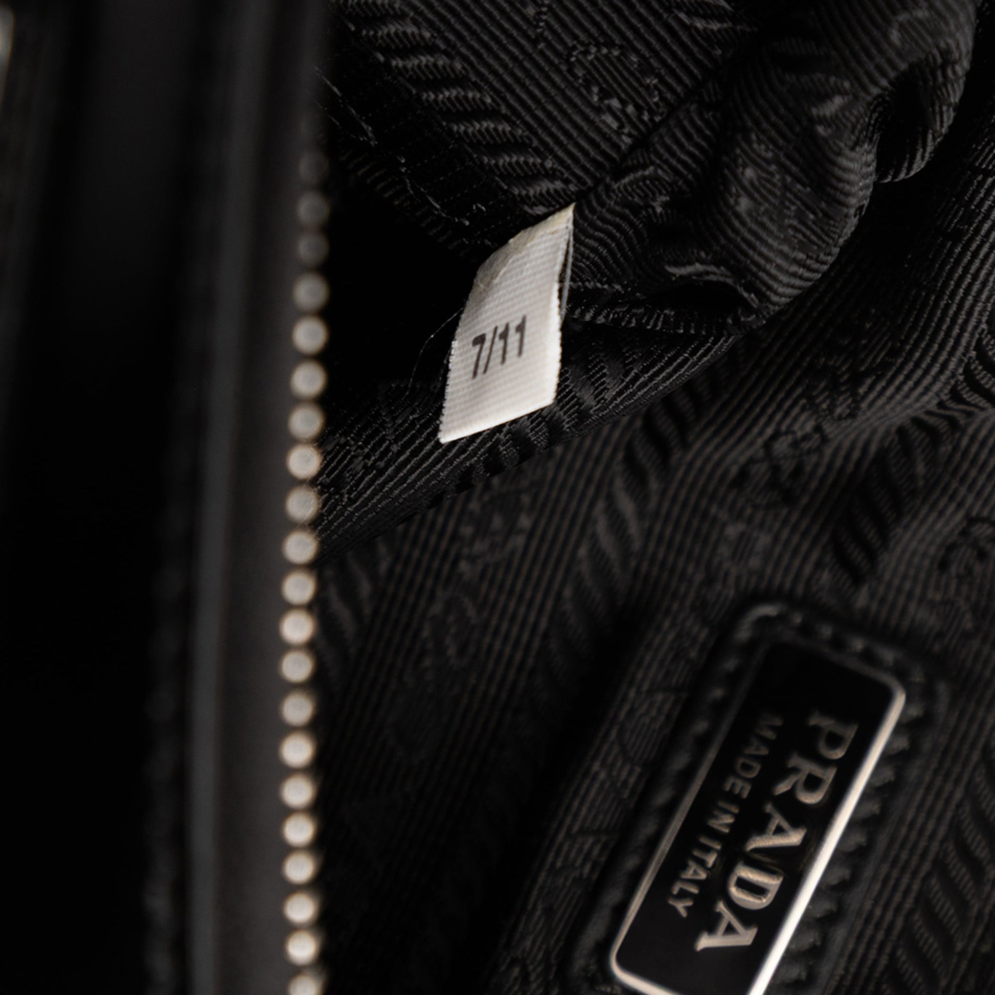 Prada Spazzolato Zip Top Crossbody